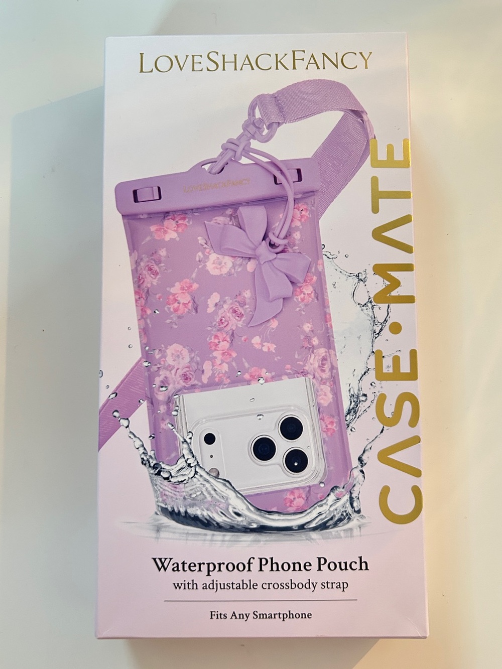 Loveshackfancy x Casemate Waterproof Phone Pouch